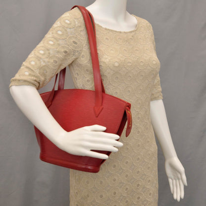 Louis Vuitton Epi Saint Jacques PM Long Straps Red 2 of 10