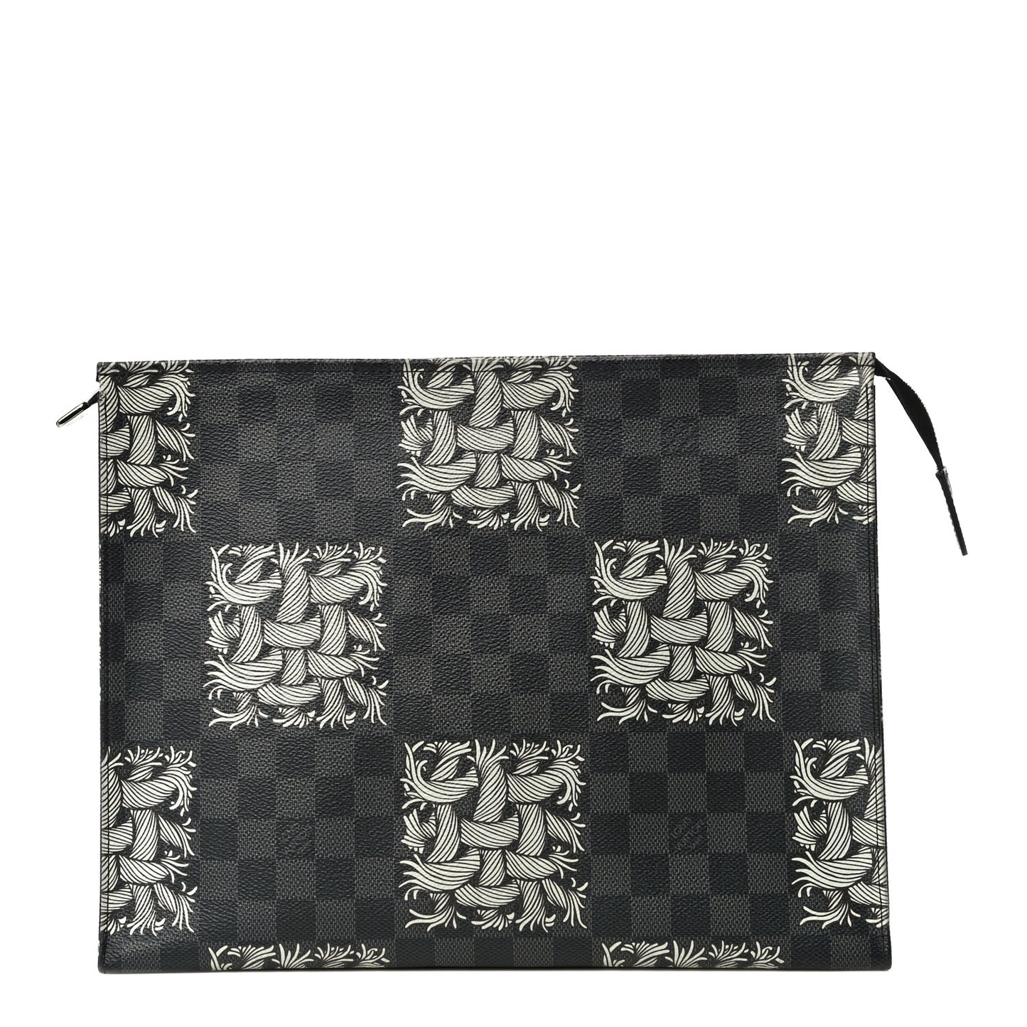Damier Graphite Rope Pochette Voyage White