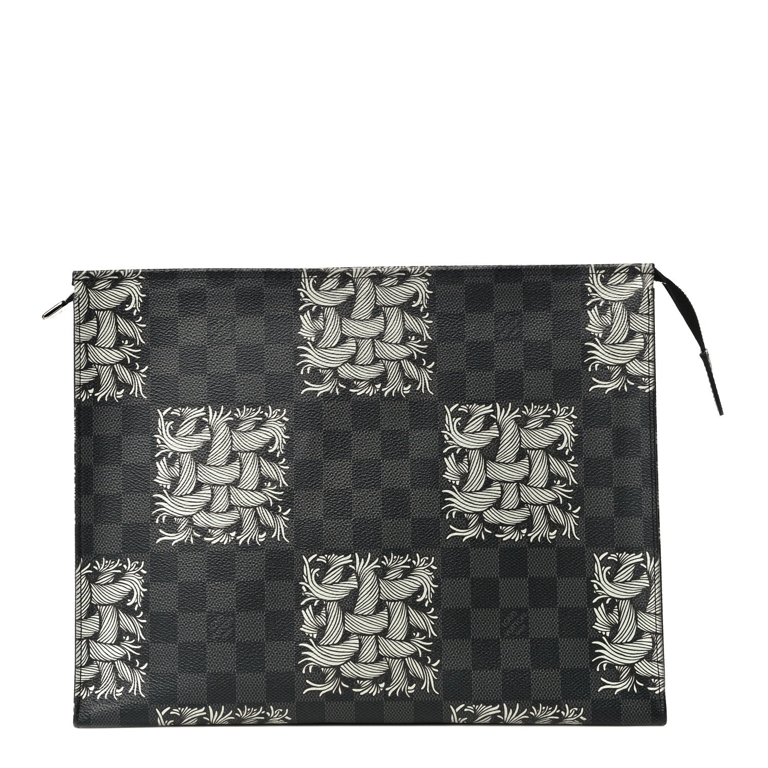 Louis Vuitton Damier Graphite Rope Pochette Voyage White 1 of 10