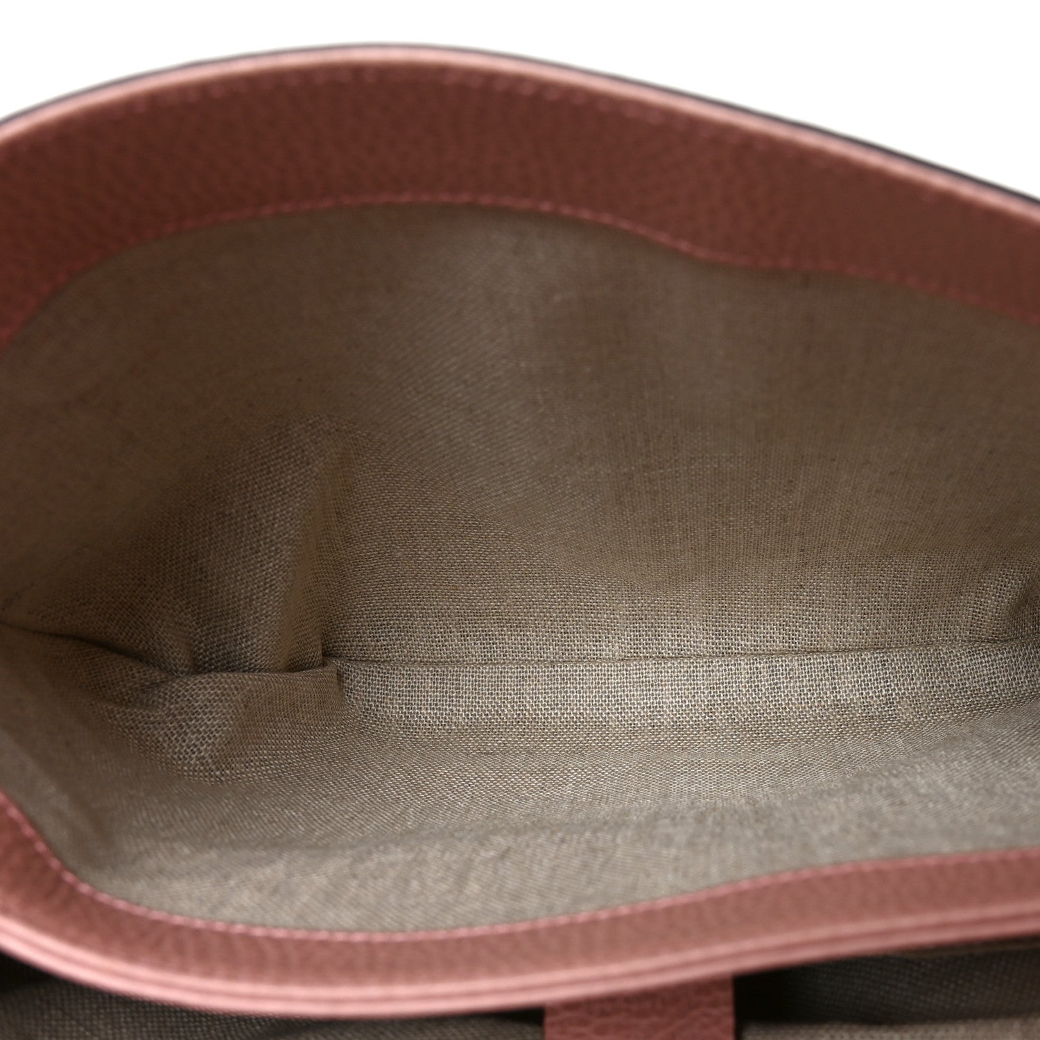 Gucci Dollar Calfskin Medium Interlocking G Top Handle Shoulder Bag Soft Pink 5 of 10