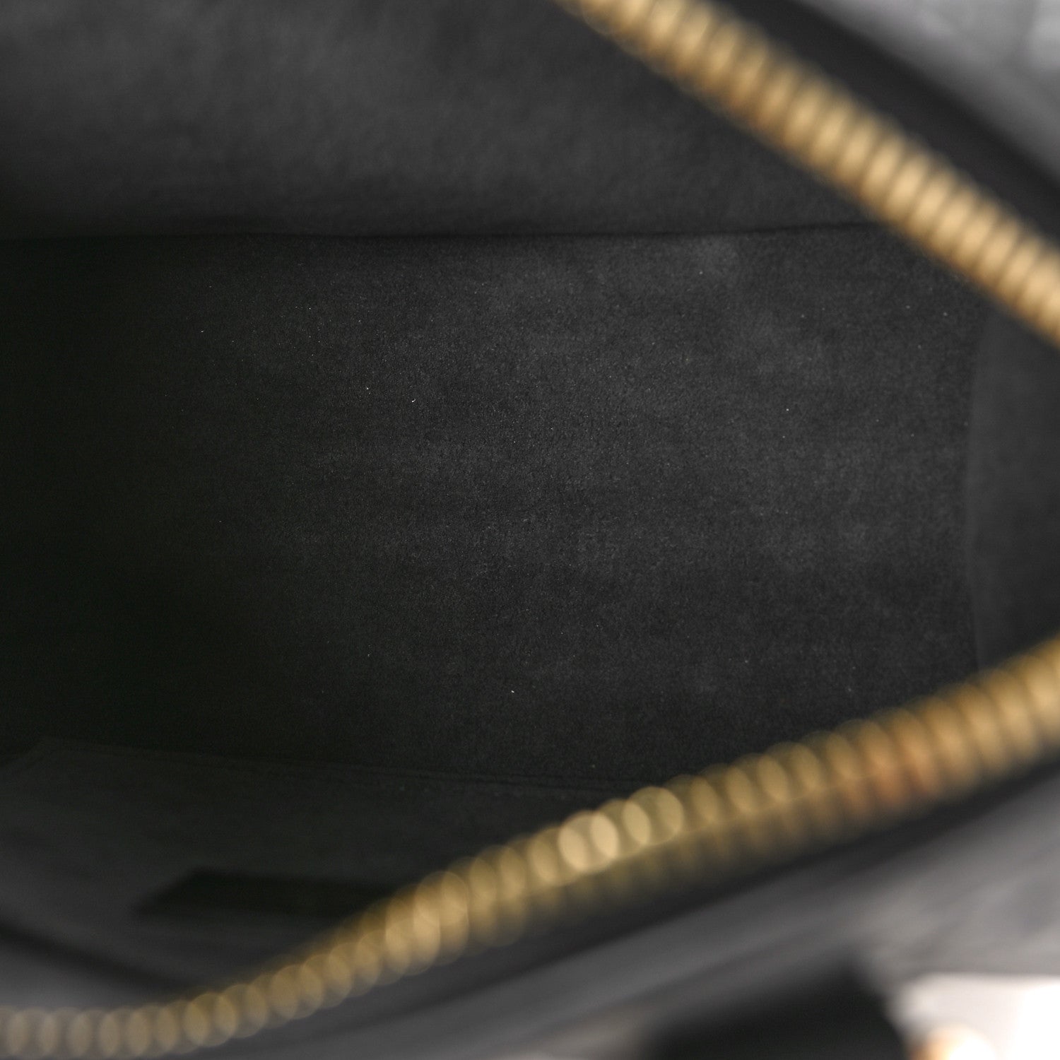 Louis Vuitton Calfskin Nanogram Embossed Speedy 20 Black 5 of 8