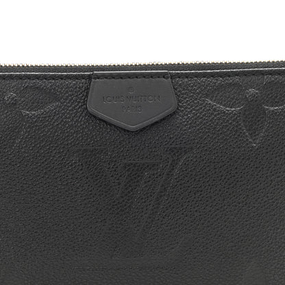 Louis Vuitton Empreinte Monogram Giant Multi Pochette Accessories Small Pochette Black 7 of 9
