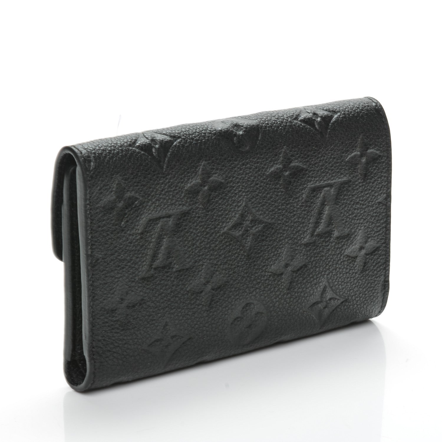 Louis Vuitton Empreinte Compact Curieuse Wallet Black 3 of 7