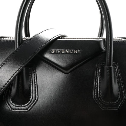 Givenchy Shiny Lord Calfskin Small Antigona Black 7 of 9