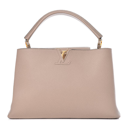 Louis Vuitton Taurillon Capucines MM Galet 1 of 8