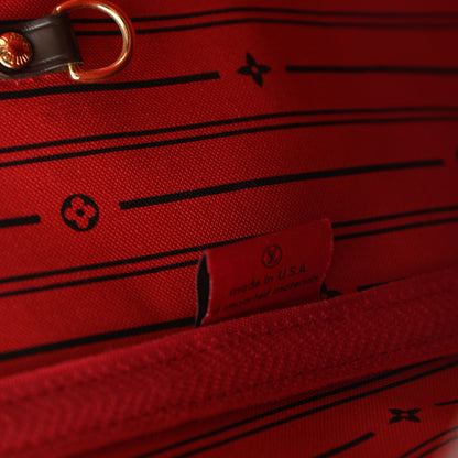 Louis Vuitton Damier Ebene Neverfull MM 7 of 11