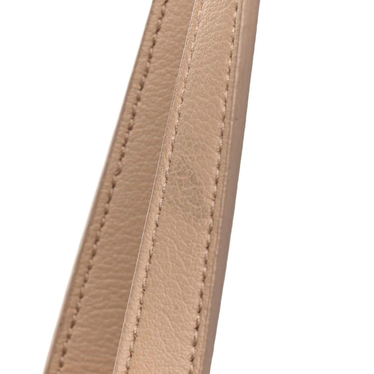 Calfskin Large Shopping Tote Dark Beige