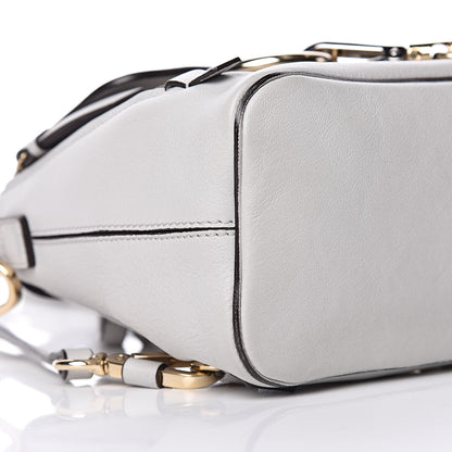 Chloe Suede Calfskin Mini Faye Backpack Airy Grey 10 of 11