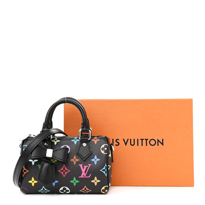 Louis Vuitton LV X TM Monogram Multicolor Nano Speedy Black 10 of 10