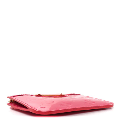 Louis Vuitton Vernis Key Pouch Rose Pop 4 of 6
