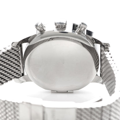 Breitling Stainless Steel 43mm Transocean Chronograph Limited Edition Watch Ivory AB0154 4 of 7