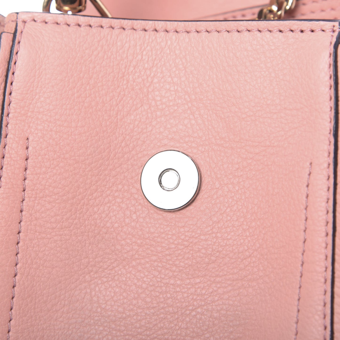 Suede Calfskin Mini Faye Backpack Washed Pink