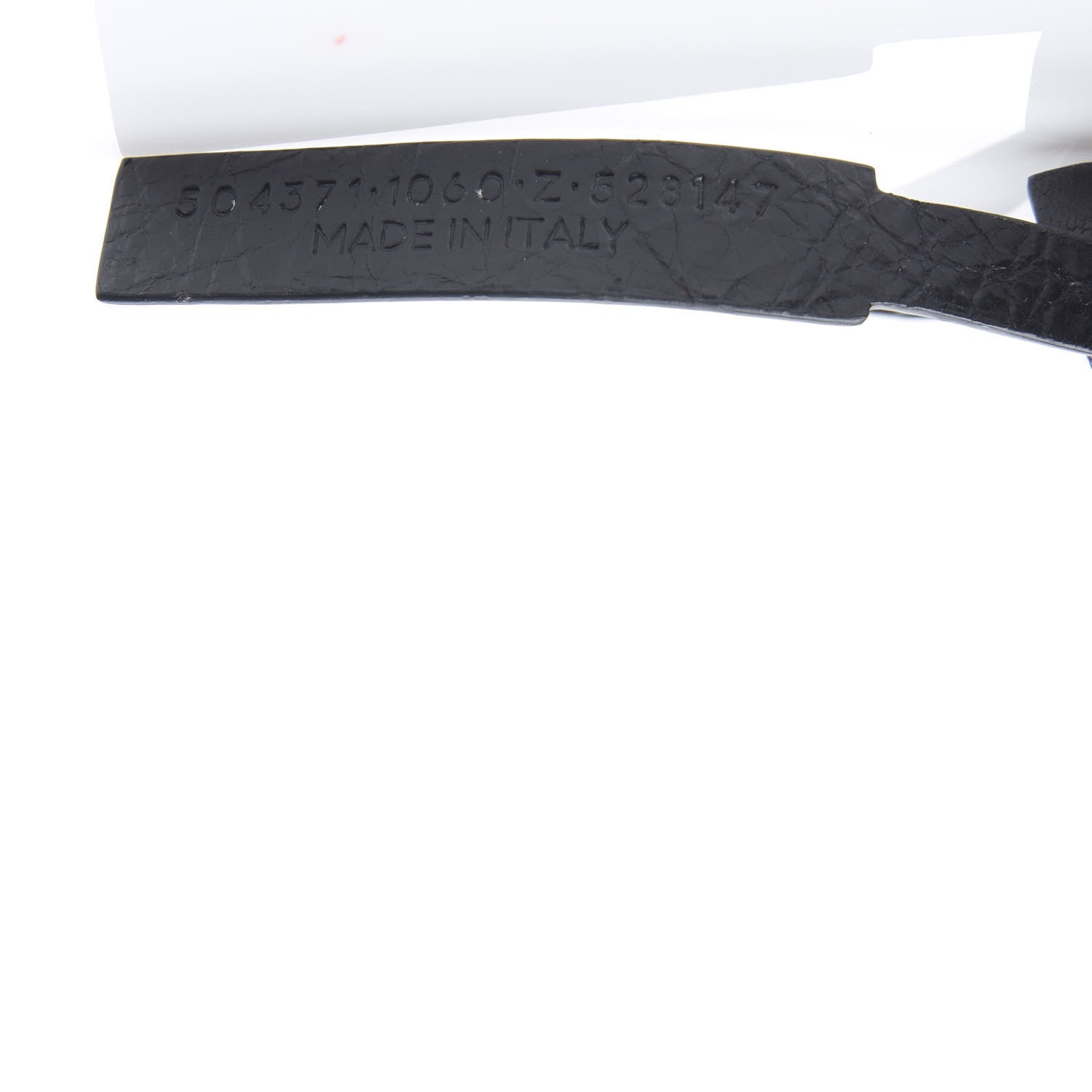 Balenciaga Agneau Classic Hardware Logo Shoulder Strap Black 3 of 4