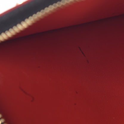 Christian Louboutin Patent Calfskin Studded Loubiposh Clutch Leopard 7 of 8
