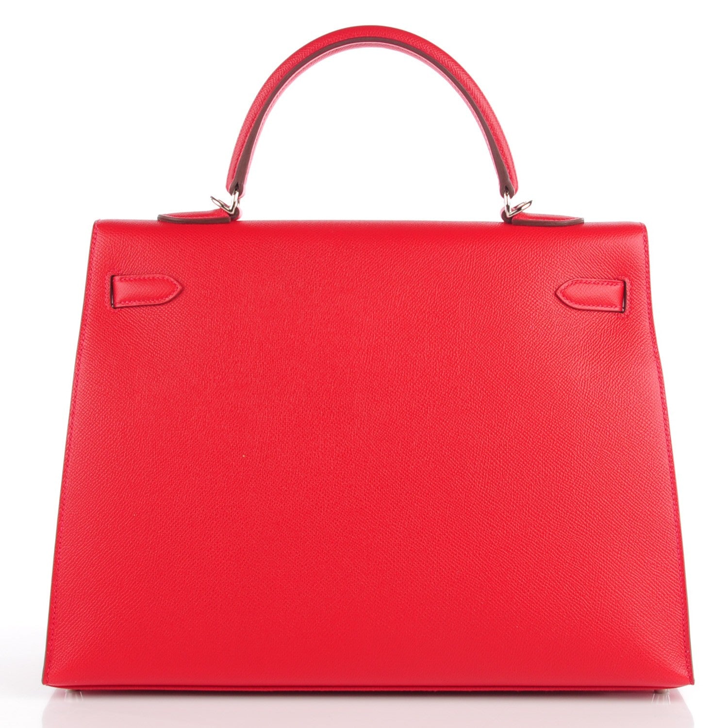 Hermes Epsom Kelly Sellier 35 Rouge Casaque 4 of 17