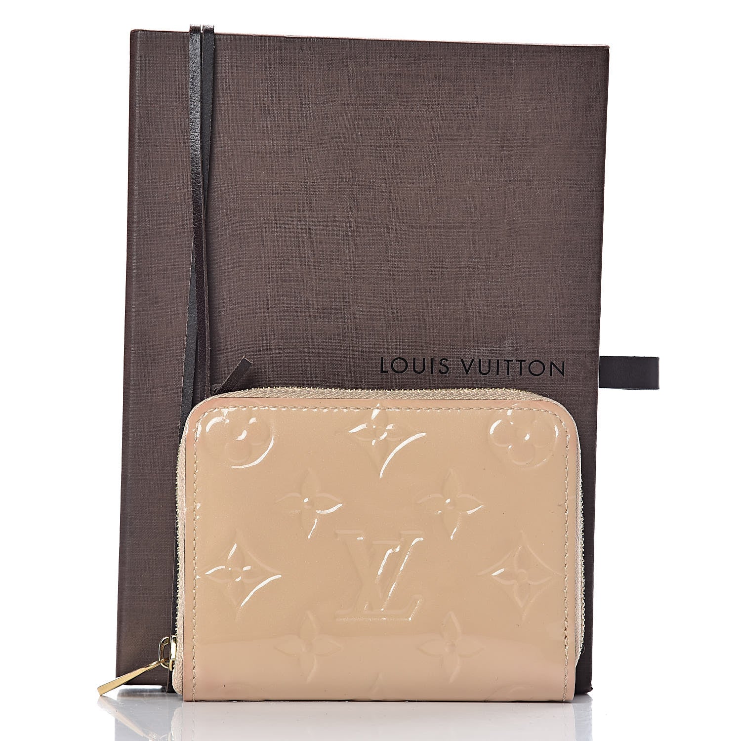 Louis Vuitton Vernis Zippy Coin Purse Beige Poudre 16 of 16