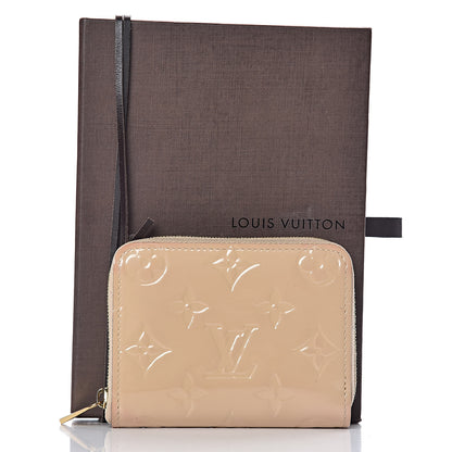 Louis Vuitton Vernis Zippy Coin Purse Beige Poudre 16 of 16