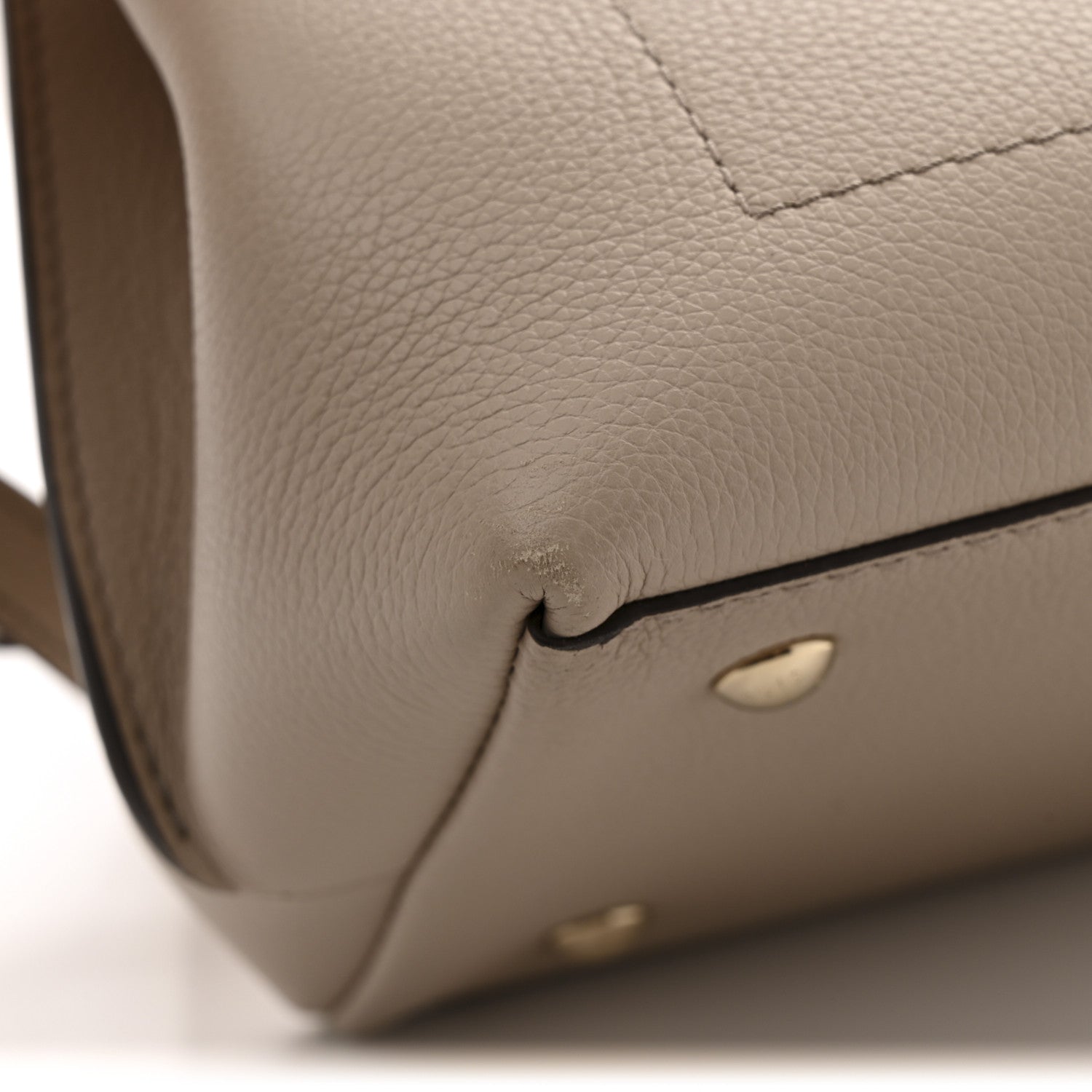 Louis Vuitton Soft Calfskin Lockme Ever MM Greige 10 of 12