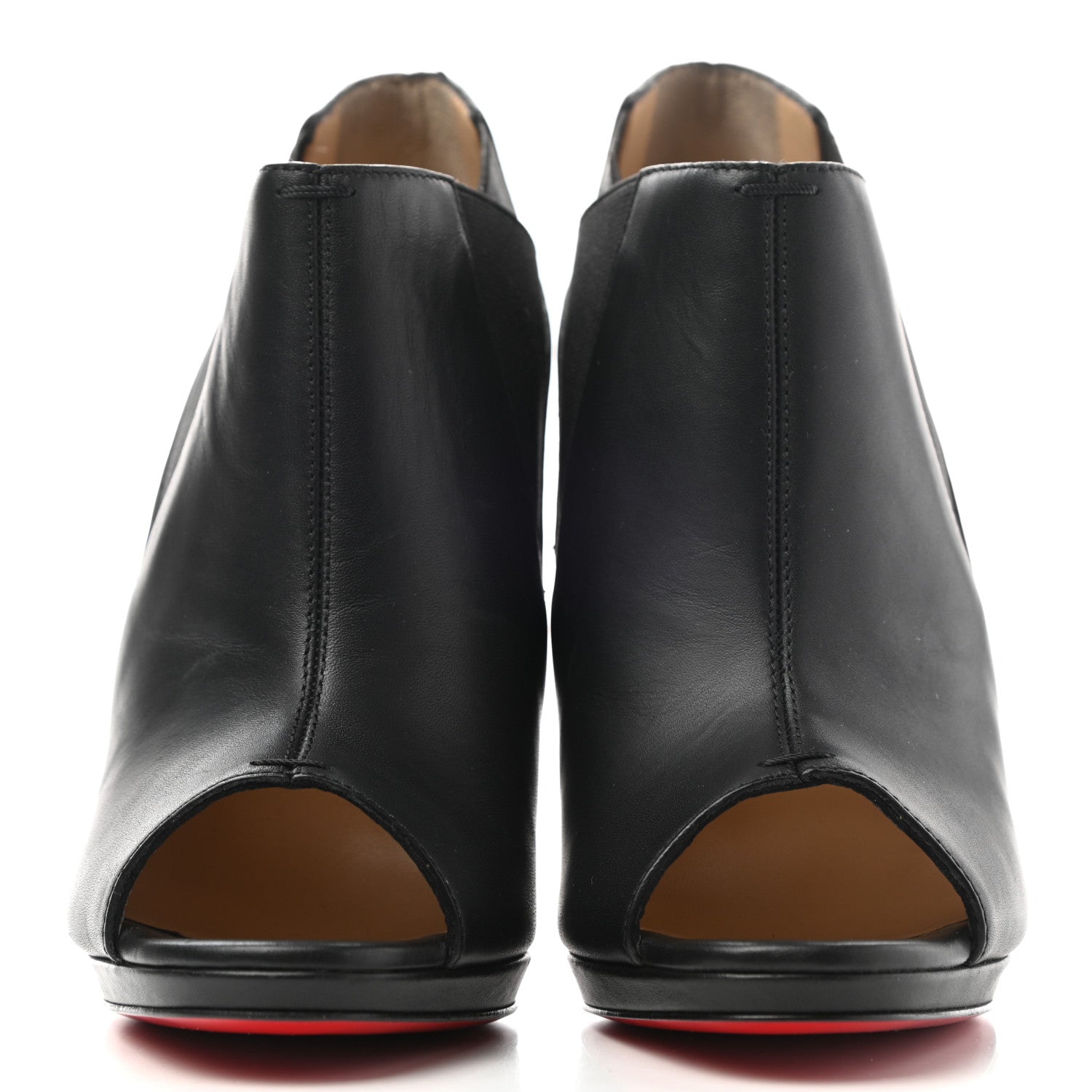 Christian Louboutin King Calf Bootstagram 120 Ankle Boots 37.5 Black 2 of 8