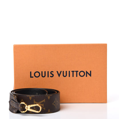 Louis Vuitton Monogram Bandouliere Shoulder Strap Black 6 of 6