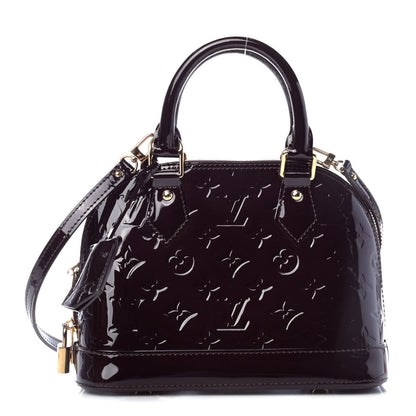Louis Vuitton Vernis Alma BB Amarante 1 of 4