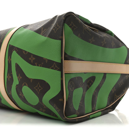 Louis Vuitton Monogram Tahitienne Hawaii Keepall Bandouliere 50 9 of 9