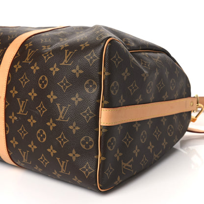Louis Vuitton Monogram Keepall Bandouliere 50 8 of 10