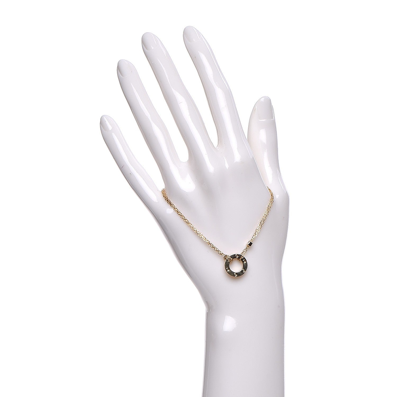 Cartier 18K Yellow Gold Diamond LOVE Bracelet 2 of 6