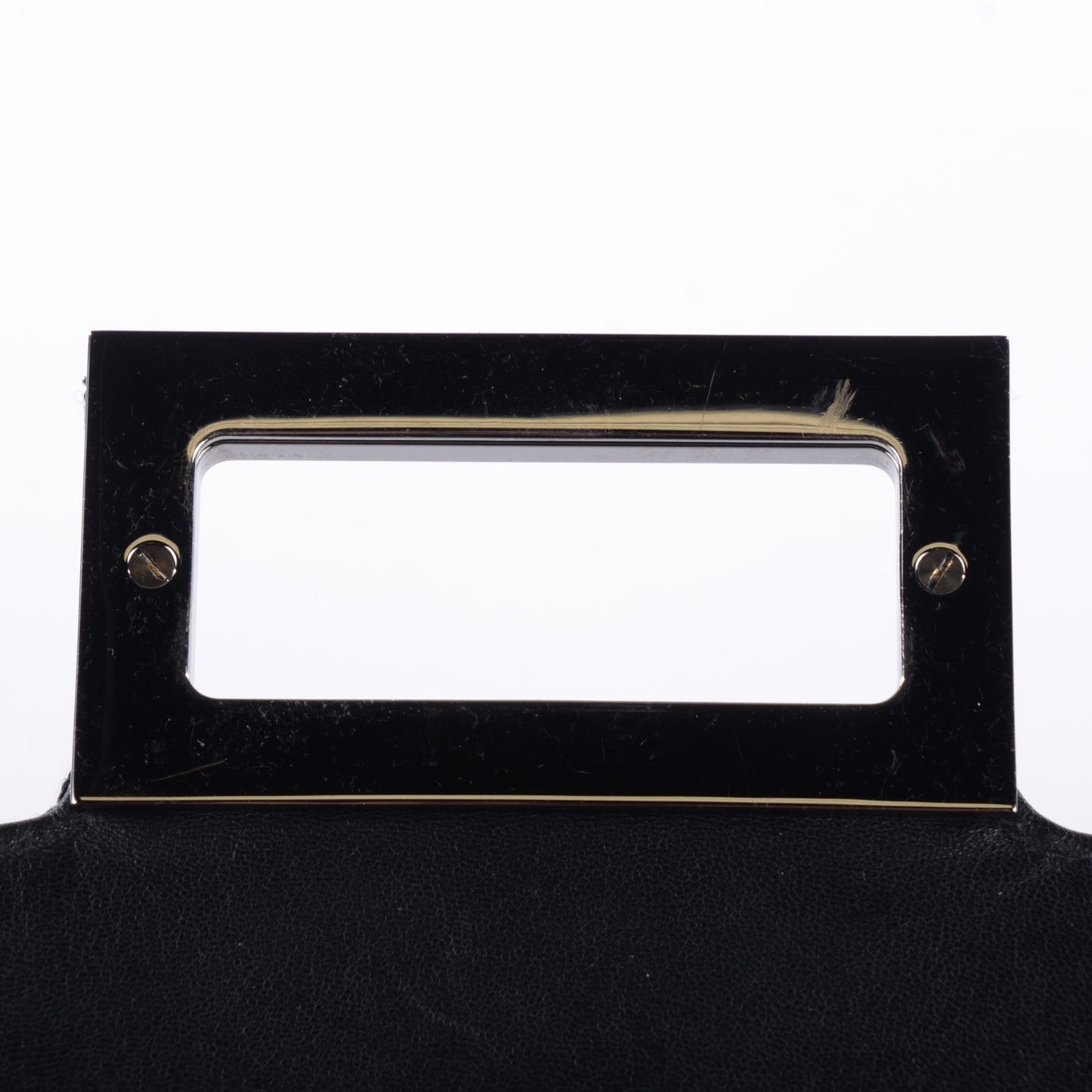 Nylon Quilted Mademoiselle Messenger Flap Bag Black