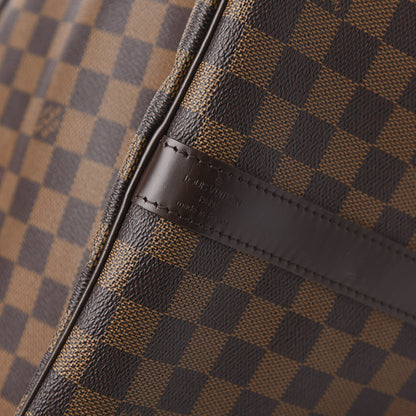 Louis Vuitton Damier Ebene Keepall Bandouliere 55 7 of 9