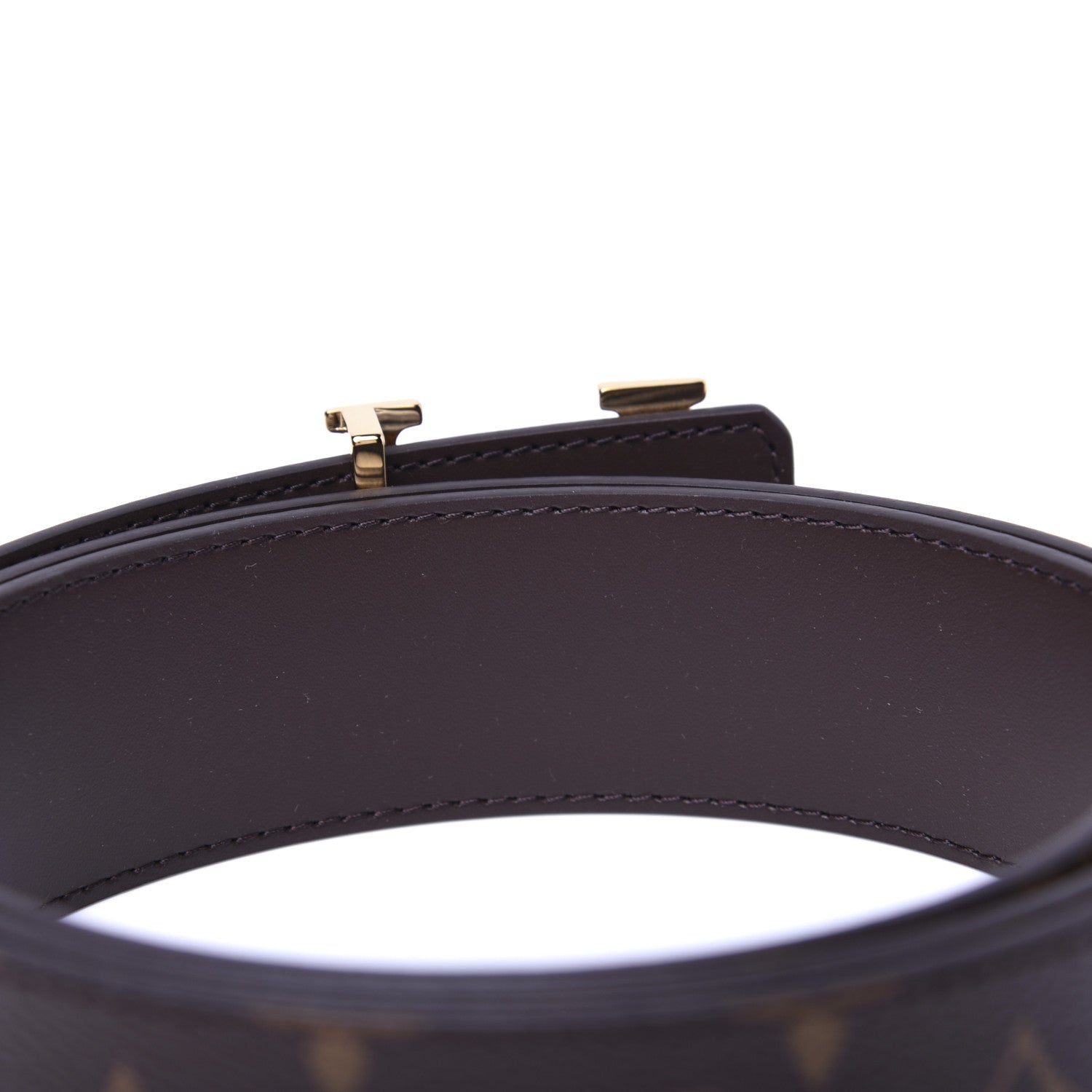 Louis Vuitton Monogram 40mm LV Initiales Belt 110 44 4 of 9