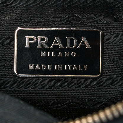 Prada Nylon Tessuto Impuntu Quilted Flap Shoulder Bag Black 6 of 8