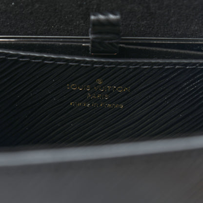 Louis Vuitton Epi Twist Shoulder Bag MM Black 6 of 9