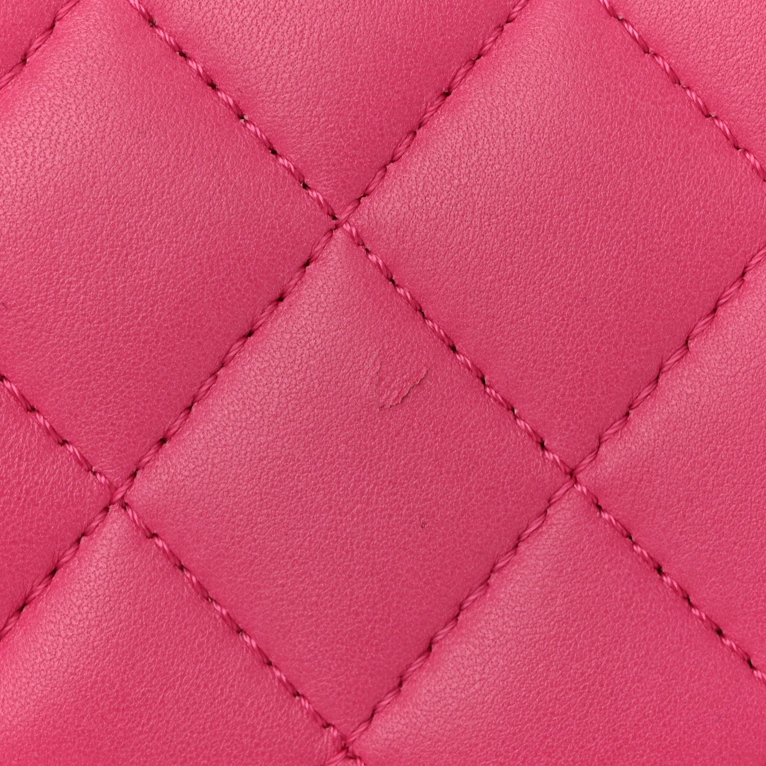 Chanel Lambskin Quilted Medium Mademoiselle Chic Flap Fuchsia 13 of 14