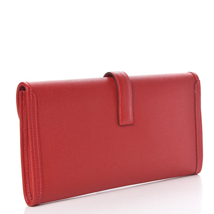 Hermes Epsom Jige Elan 29 Clutch Rouge Vif 3 of 12