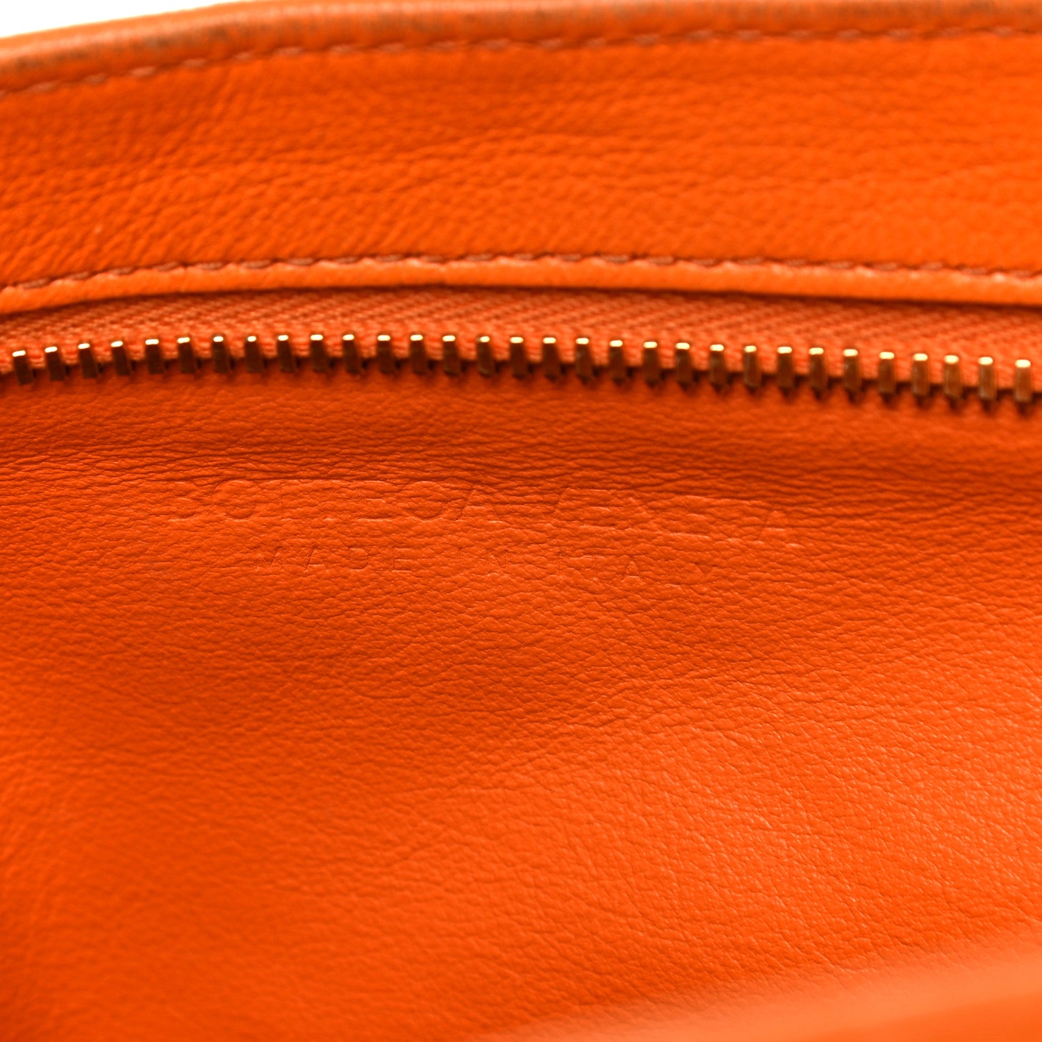 Bottega Veneta Nappa Intrecciato BV Twist Orange 6 of 9