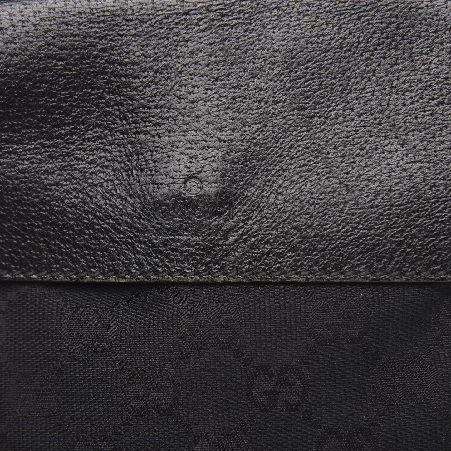Monogram Web Medium Double Pocket Messenger Bag Black