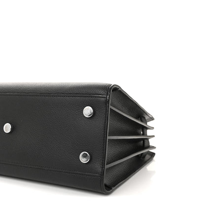 Saint Laurent Grained Calfskin Baby Sac De Jour Black 9 of 9