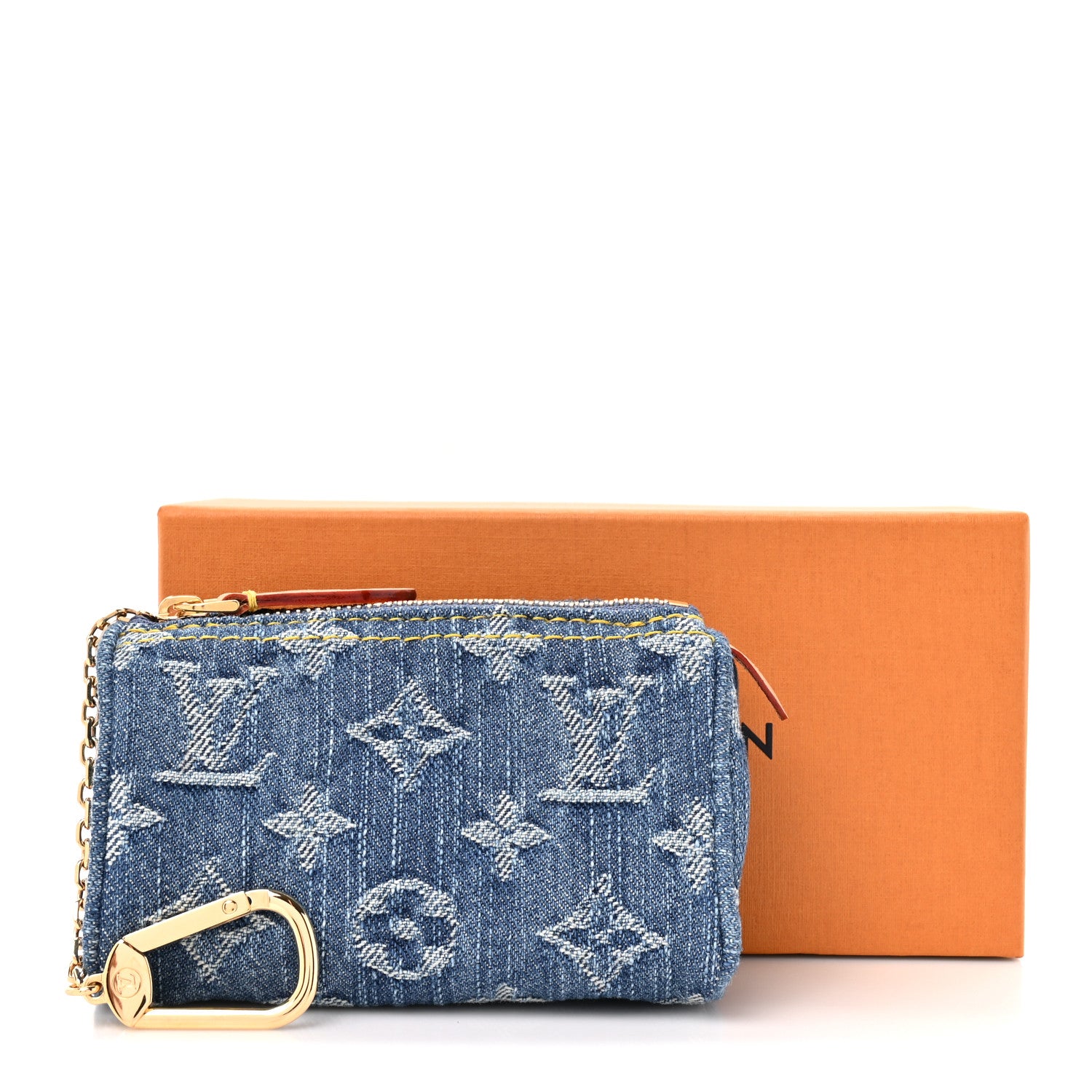Louis Vuitton Denim Trousse Speedy Blue 7 of 7
