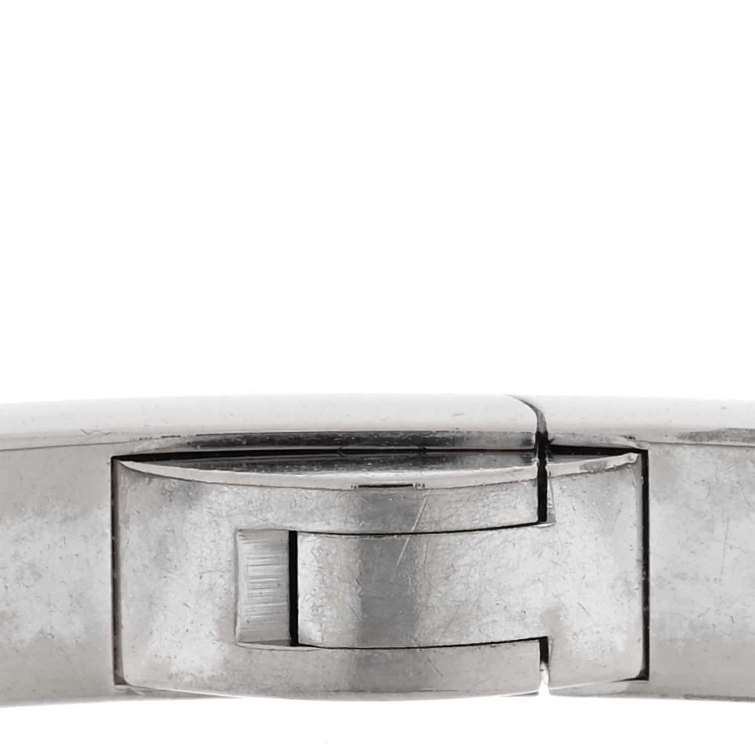 Cartier 18K White Gold Small LOVE Bracelet 18 5 of 7