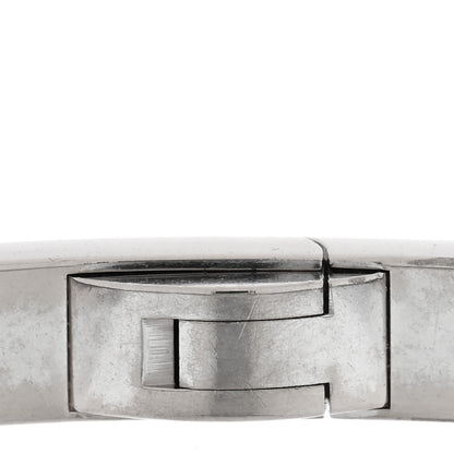 Cartier 18K White Gold Small LOVE Bracelet 18 5 of 7