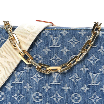 Louis Vuitton Monogram Denim Coussin PM Blue 7 of 10