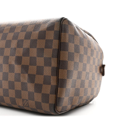 Louis Vuitton Damier Ebene Speedy 30 9 of 10