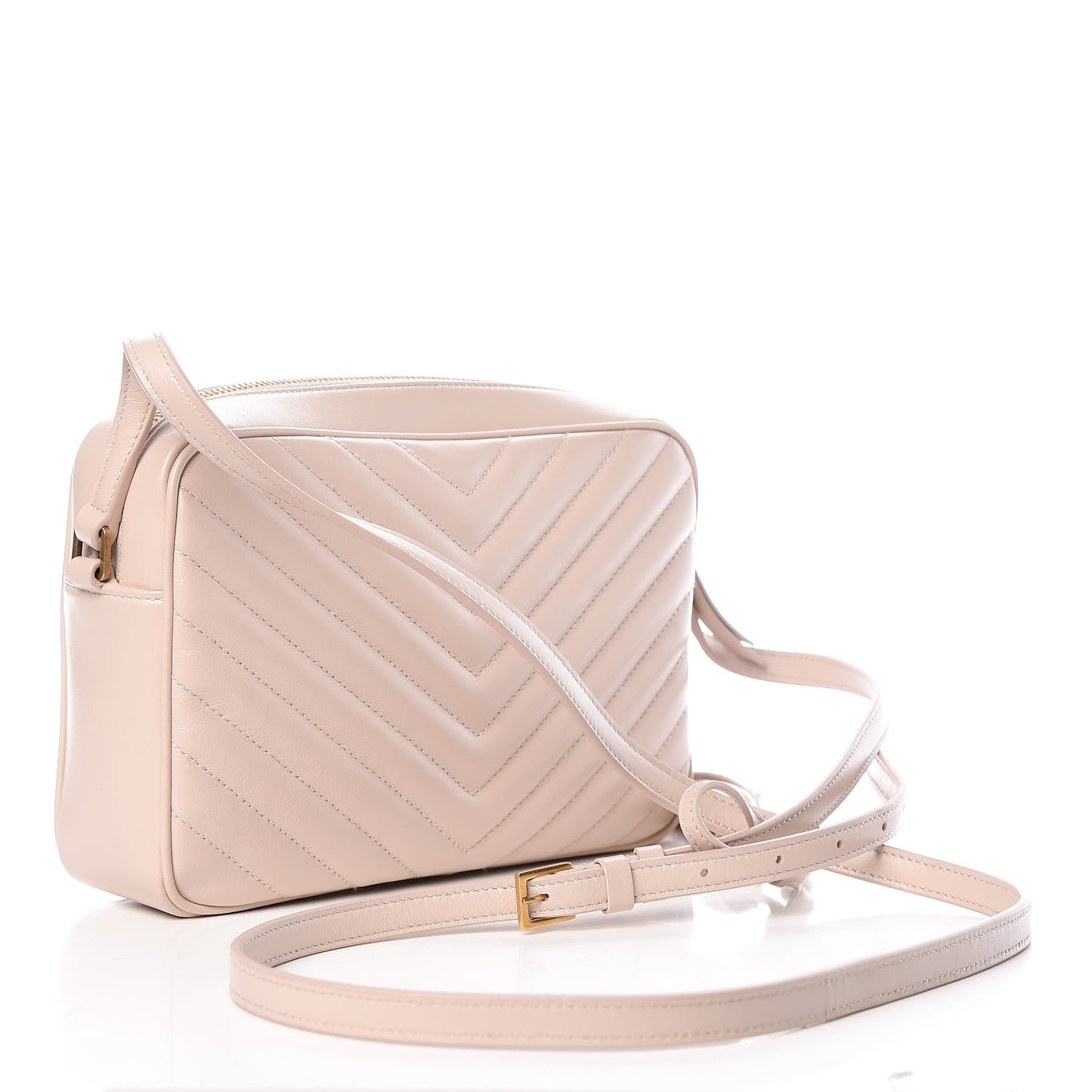 Calfskin Matelasse Monogram Lou Camera Bag Washed Light Pink