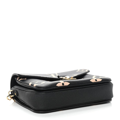 Louis Vuitton Empreinte Monogram Giant Pochette Metis Black Beige 4 of 9
