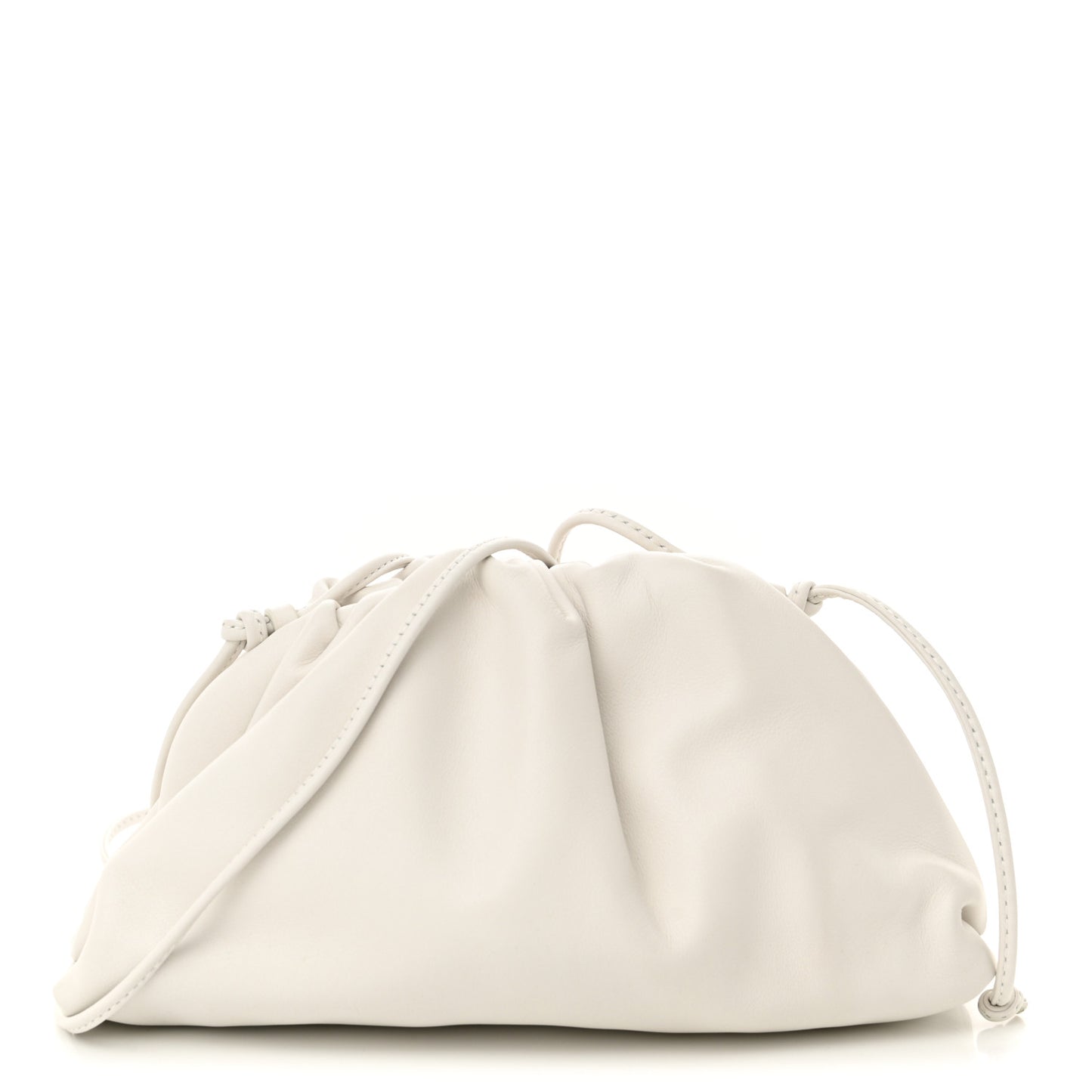 Butter Calfskin The Mini Pouch Chalk