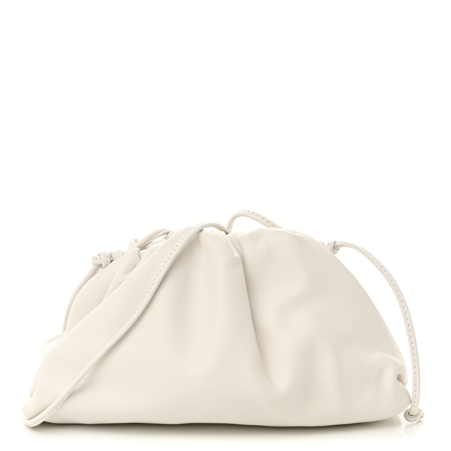 Bottega Veneta Butter Calfskin The Mini Pouch Chalk 1 of 14