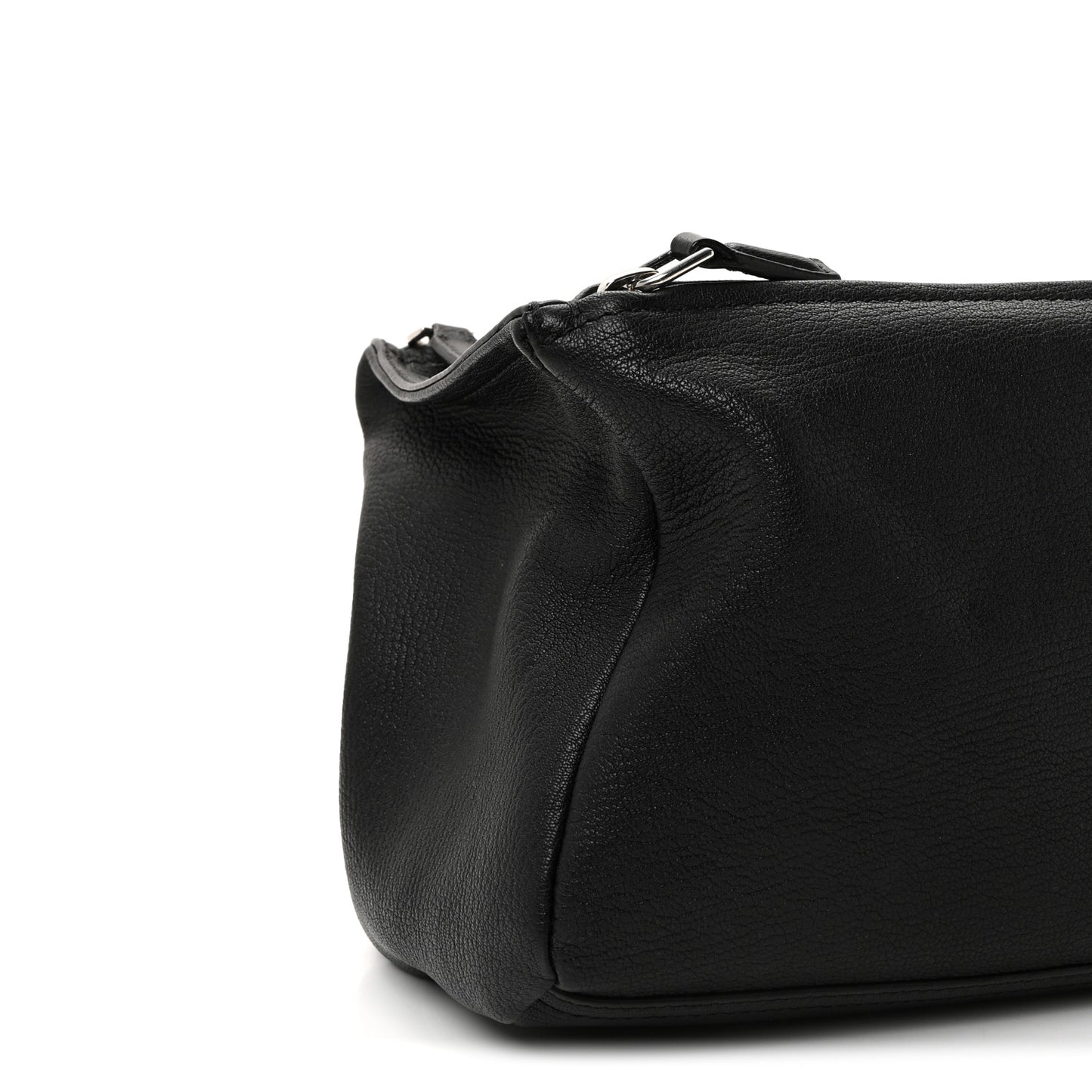 Sugar Goatskin Small Pandora Black