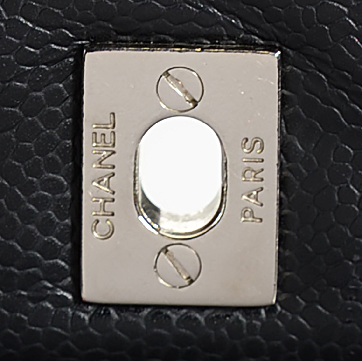 Chanel Caviar Quilted Jumbo Single Flap Black 6 of 9