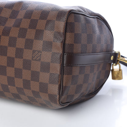 Louis Vuitton Damier Ebene Speedy Bandouliere 25 11 of 11